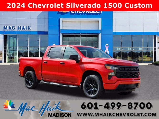 2024 Chevrolet Silverado 1500 Custom in Houston, TX - Mac Haik Auto Group