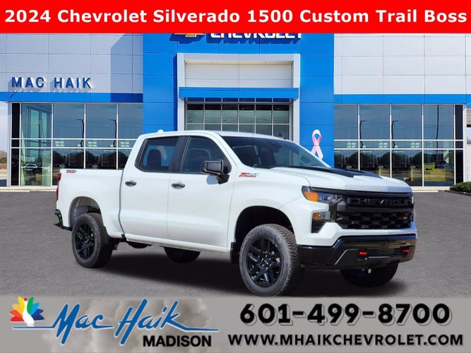 2024 Chevrolet Silverado 1500 Custom Trail Boss in Houston, TX - Mac Haik Auto Group