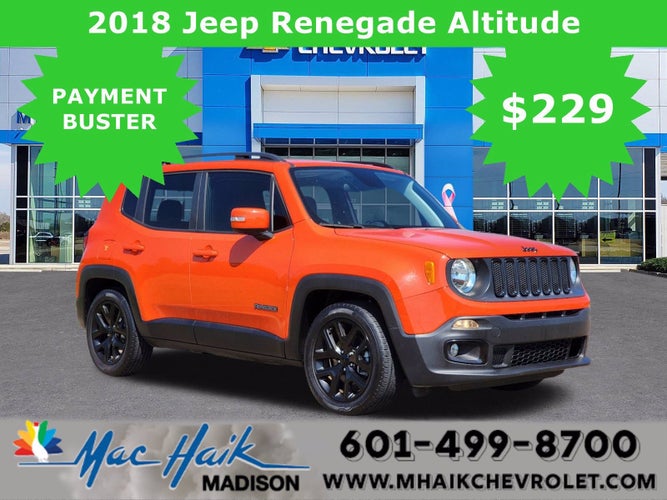 2018 Jeep Renegade Altitude in Houston, TX - Mac Haik Auto Group