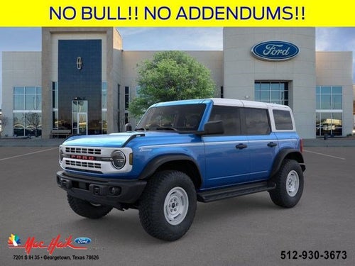 2026 Ford Bronco Heritage Edition