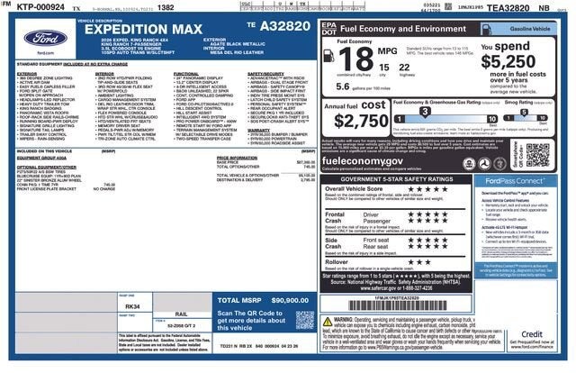 2026 Ford Expedition MAX King Ranch®