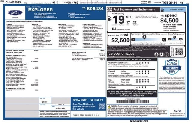 2026 Ford Explorer Tremor®