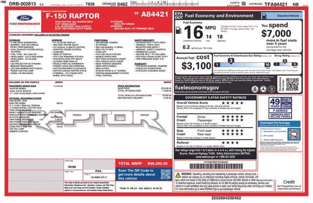 2026 Ford F-150 Raptor®