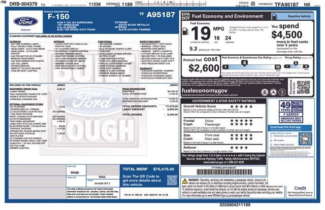 2026 Ford F-150 Lariat®