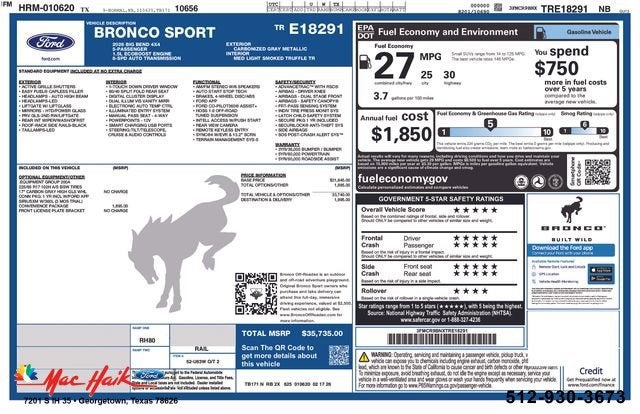 2026 Ford Bronco Sport Big Bend®