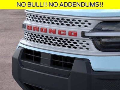 2026 Ford Bronco Sport Heritage