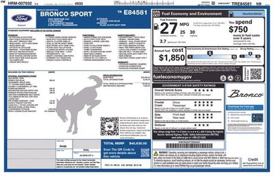 2026 Ford Bronco Sport Heritage