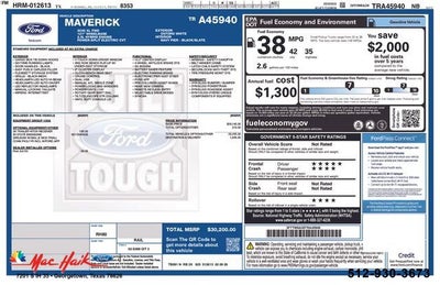 2026 Ford Maverick XL