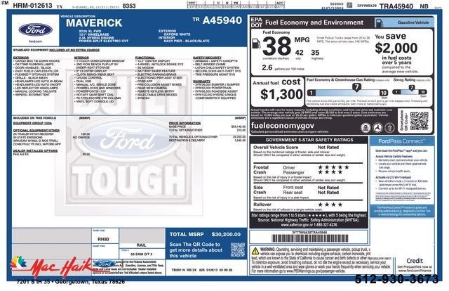2026 Ford Maverick XL