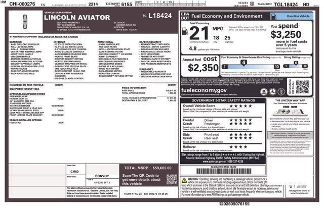 2026 Lincoln Aviator Premiere®