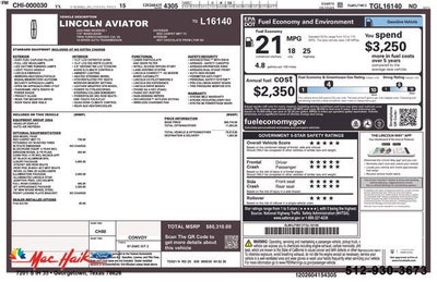 2026 Lincoln Aviator Reserve®