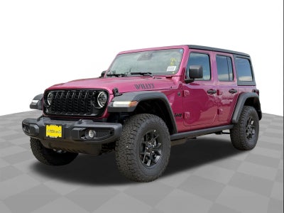 2026 Jeep WRANGLER WRANGLER 4-DOOR WILLYS