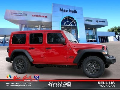 2026 Jeep Wrangler WRANGLER 4-DOOR SPORT S