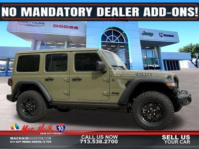 2026 Jeep Wrangler WRANGLER 4-DOOR WILLYS