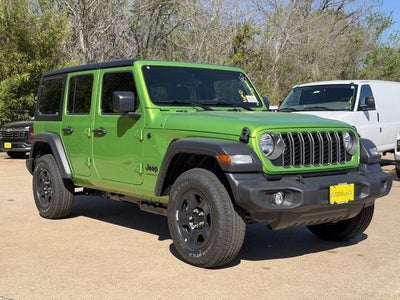 2026 Jeep Wrangler WRANGLER 4-DOOR SPORT