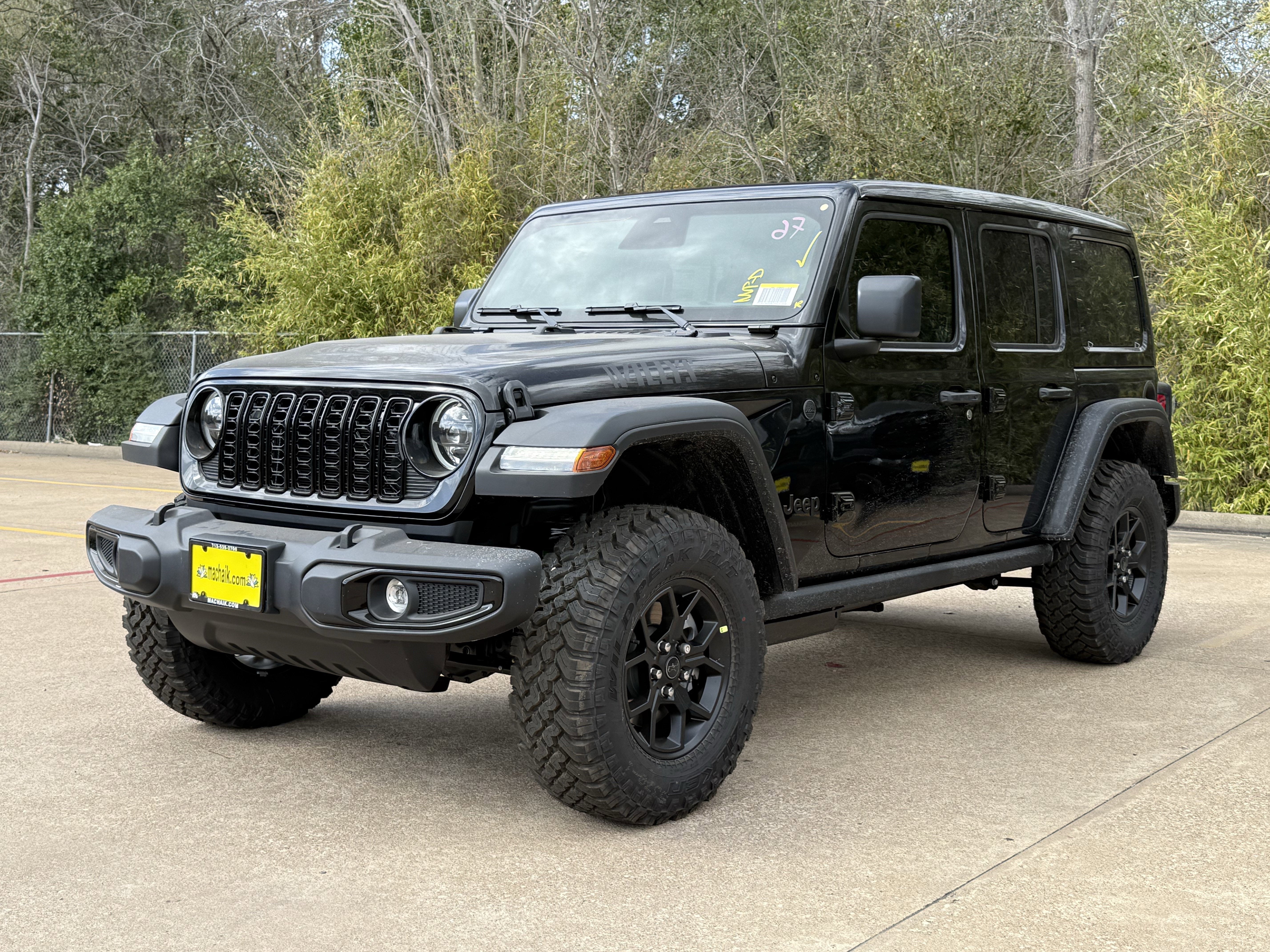 2026 Jeep Wrangler WRANGLER 4-DOOR WILLYS