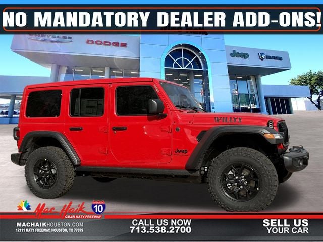 2026 Jeep Wrangler WRANGLER 4-DOOR WILLYS