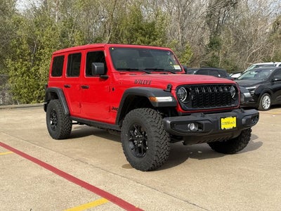 2026 Jeep Wrangler WRANGLER 4-DOOR WILLYS