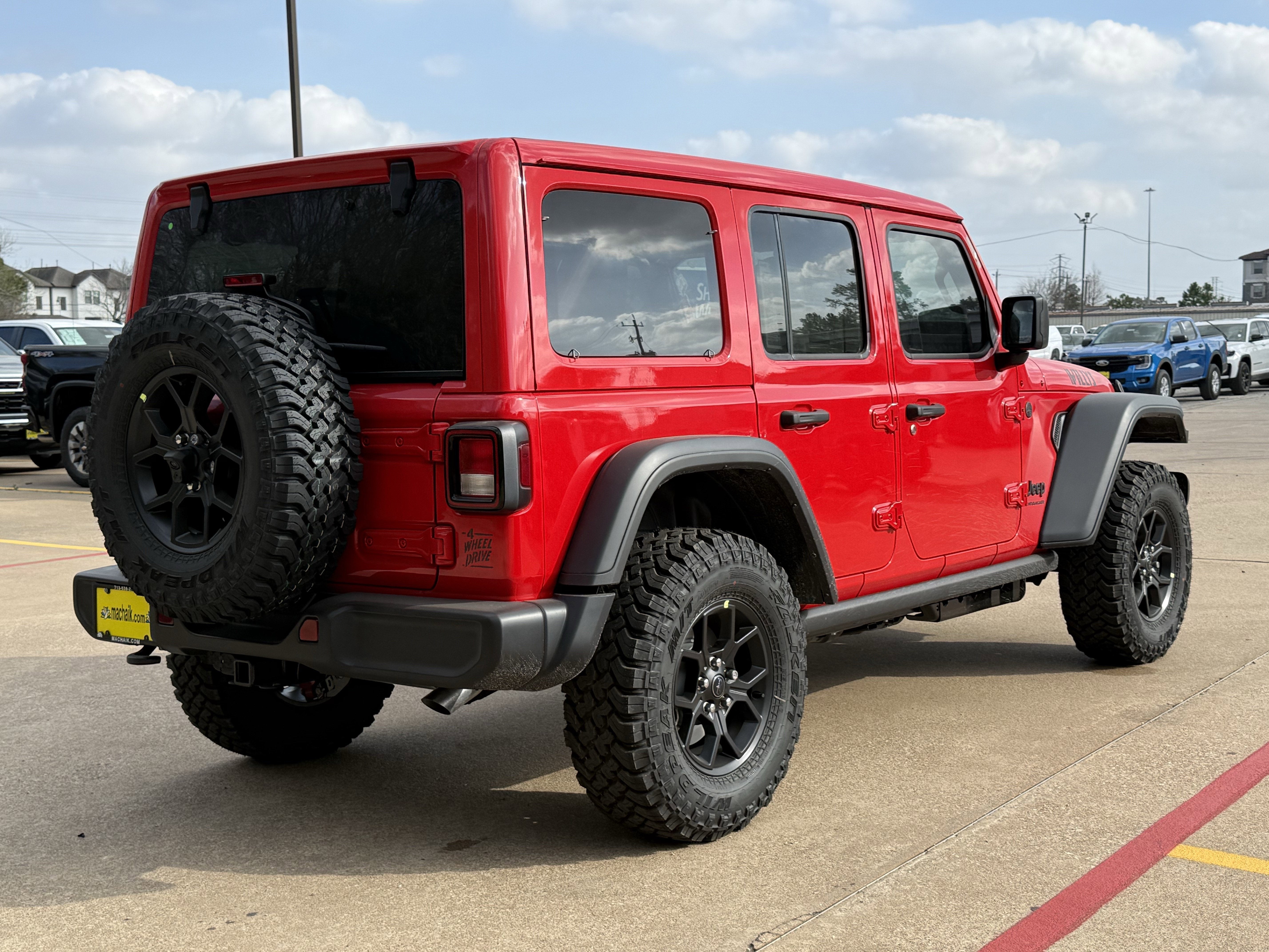 2026 Jeep Wrangler WRANGLER 4-DOOR WILLYS