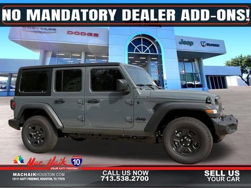 2026 Jeep Wrangler WRANGLER 4-DOOR SPORT