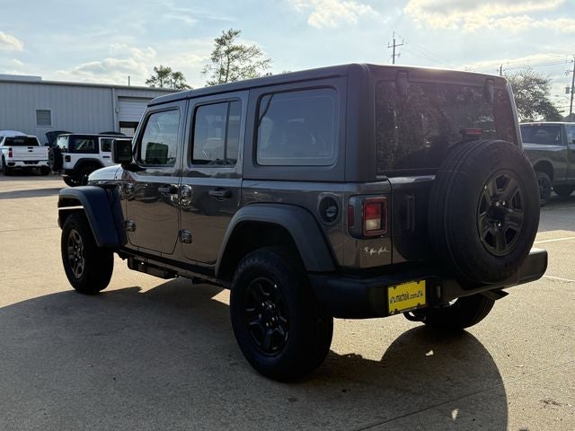 2026 Jeep Wrangler WRANGLER 4-DOOR SPORT