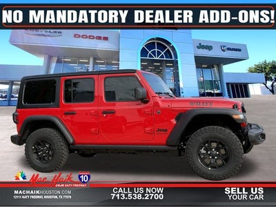 2026 Jeep Wrangler WRANGLER 4-DOOR WILLYS