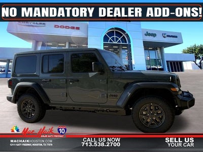 2026 Jeep Wrangler WRANGLER 4-DOOR SPORT S
