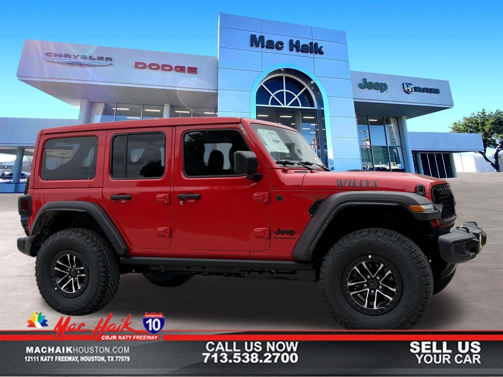 2026 Jeep Wrangler WRANGLER 4-DOOR WILLYS