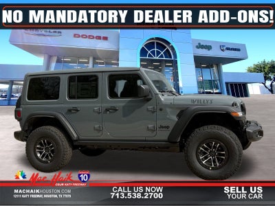 2026 Jeep Wrangler WRANGLER 4-DOOR WILLYS