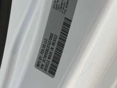 2026 RAM 3500 Tradesman 167.5 WB