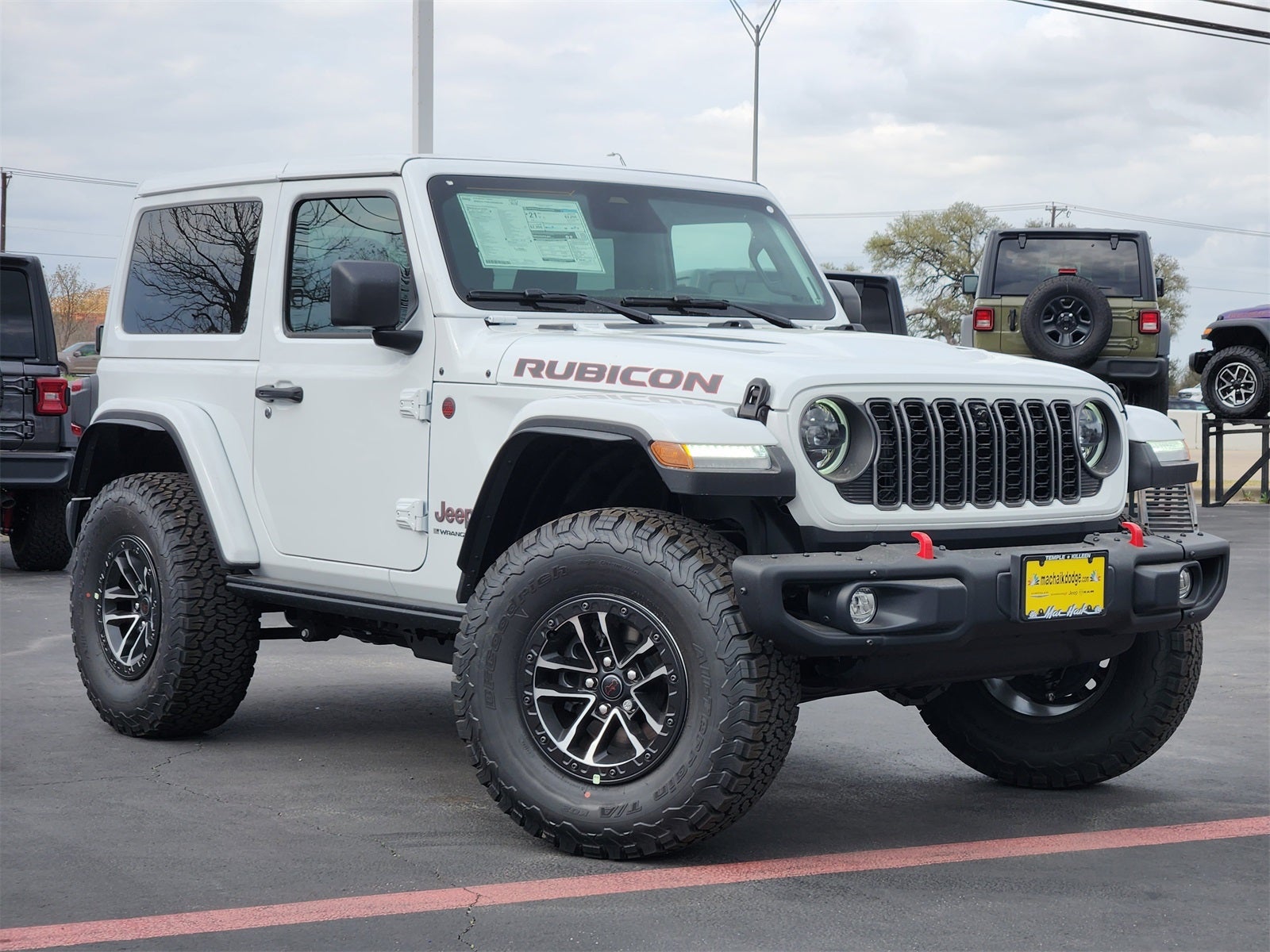 2026 Jeep Wrangler WRANGLER 2-DOOR RUBICON X