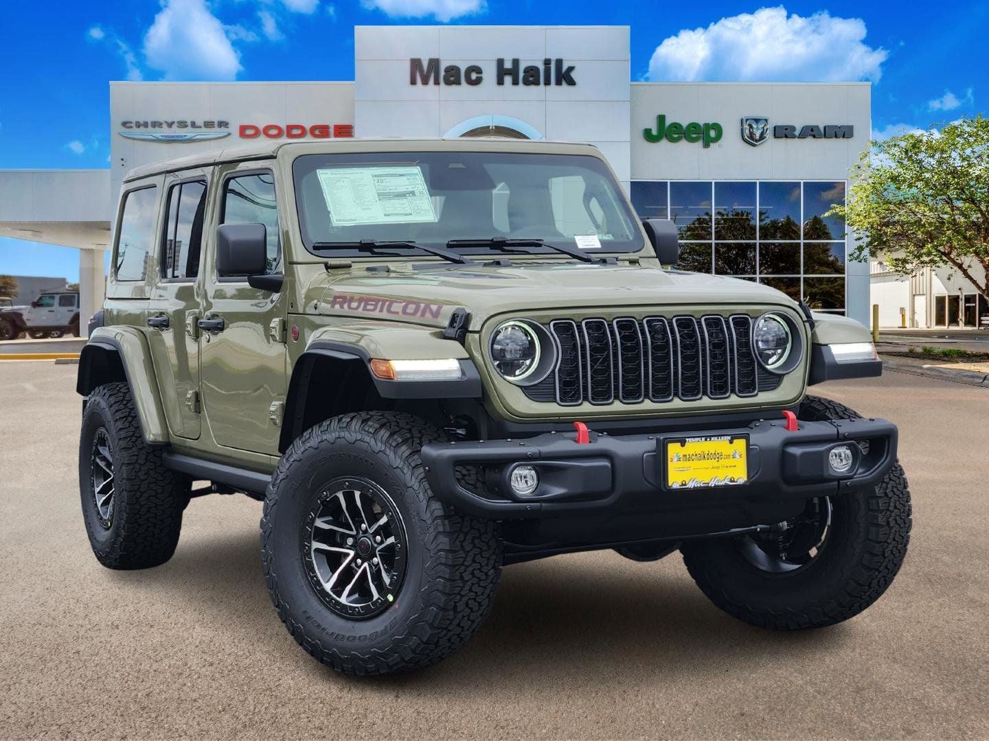 2026 Jeep Wrangler WRANGLER 4-DOOR RUBICON X