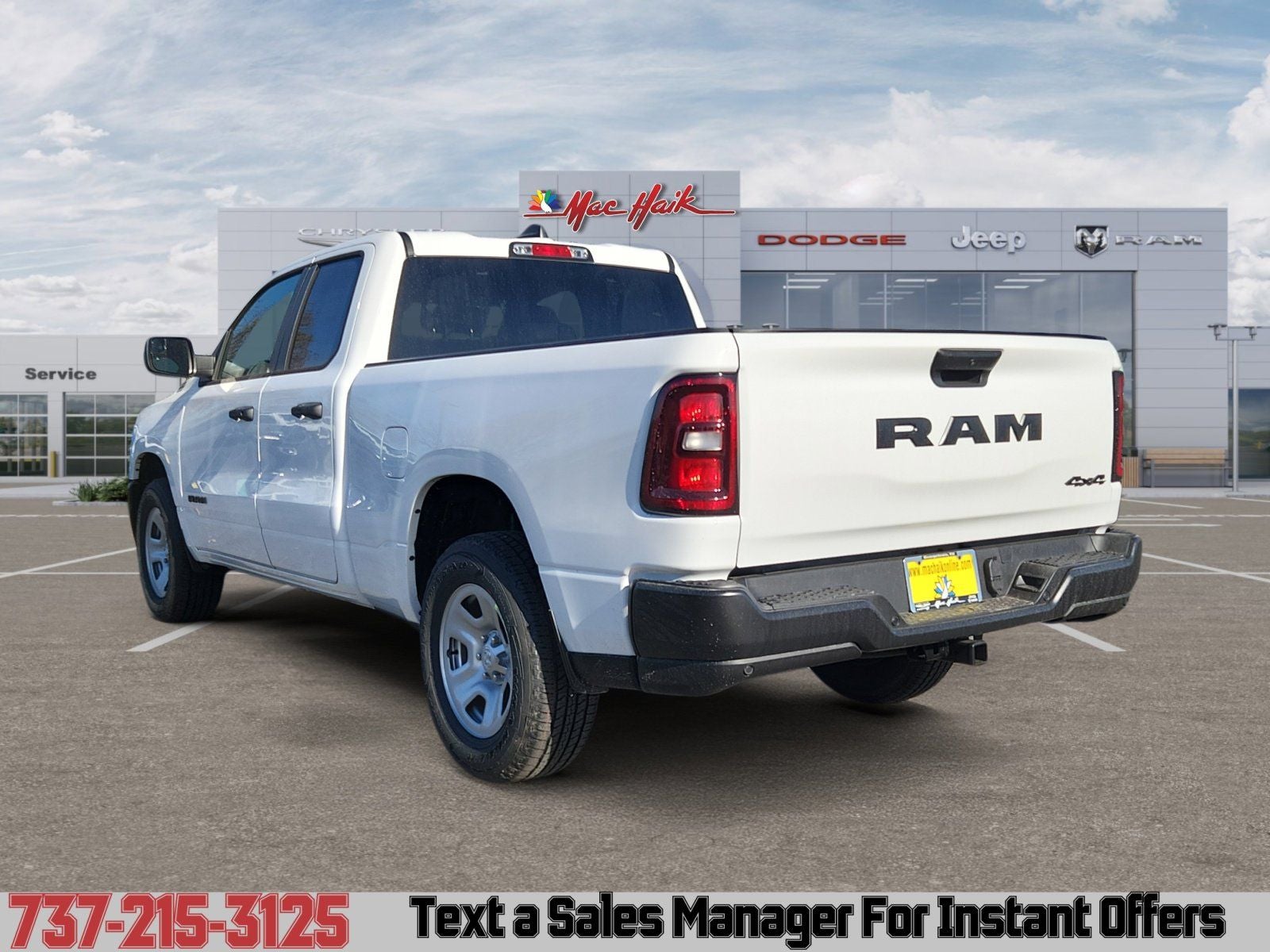 2026 RAM Ram 1500 RAM 1500 TRADESMAN QUAD CAB 4X4 6'4' BOX