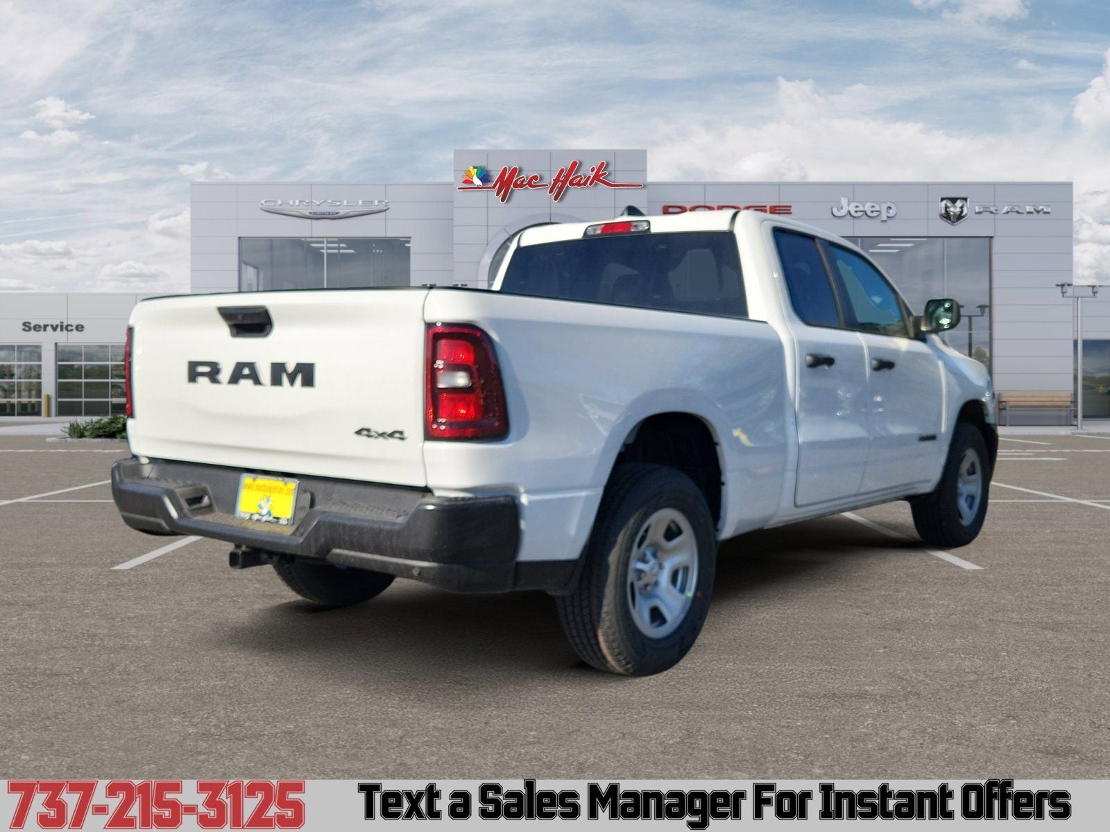 2026 RAM Ram 1500 RAM 1500 TRADESMAN QUAD CAB 4X4 6'4' BOX