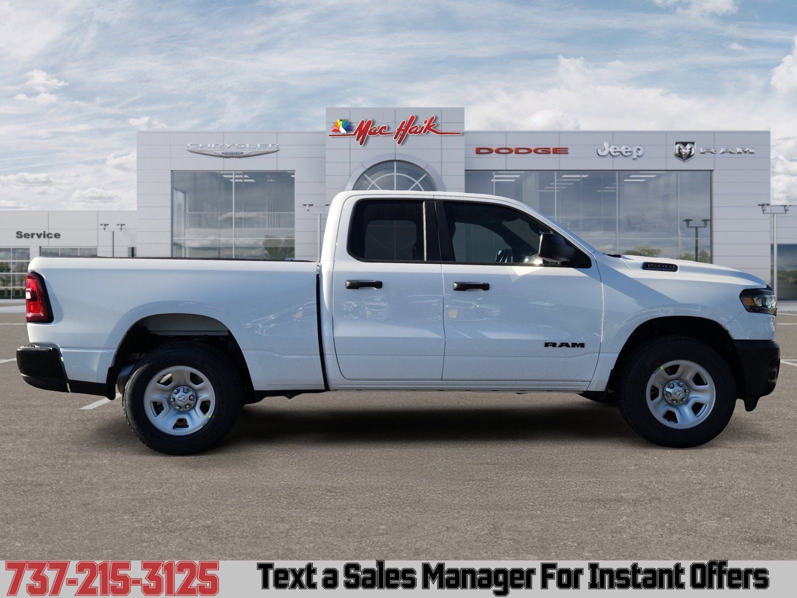 2026 RAM Ram 1500 RAM 1500 TRADESMAN QUAD CAB 4X4 6'4' BOX