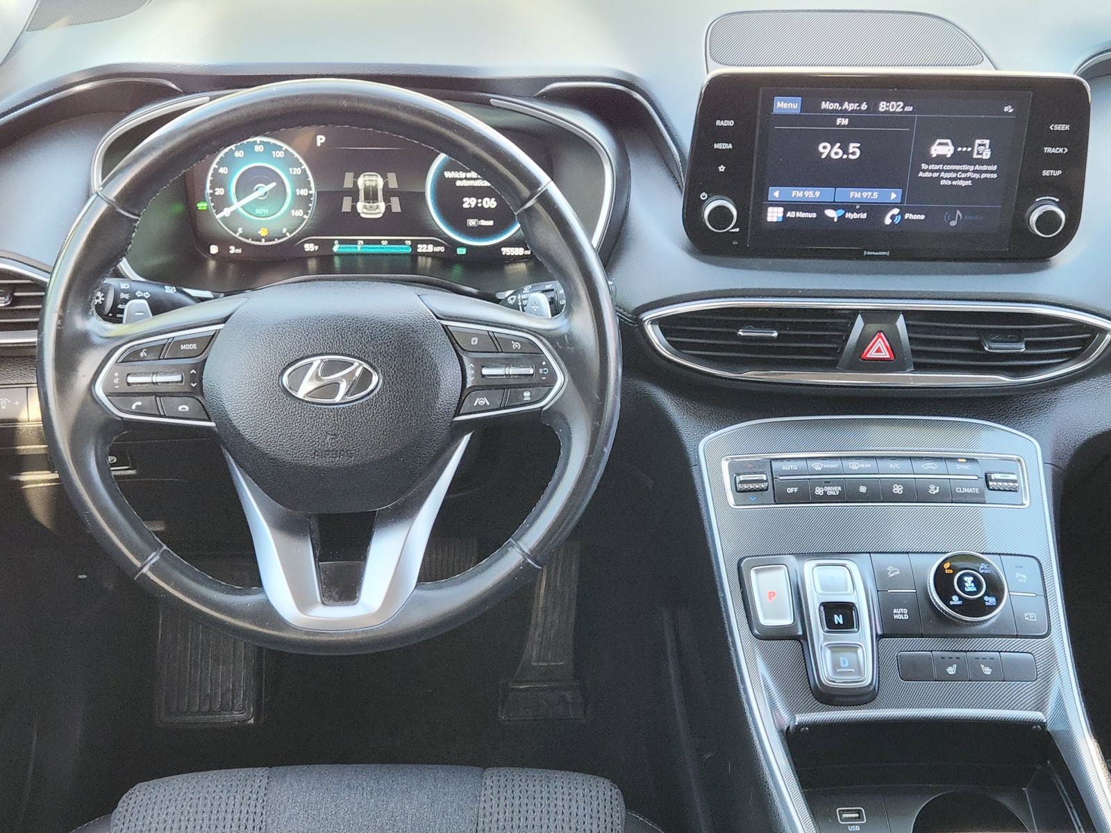 2022 Hyundai Santa Fe Hybrid Blue