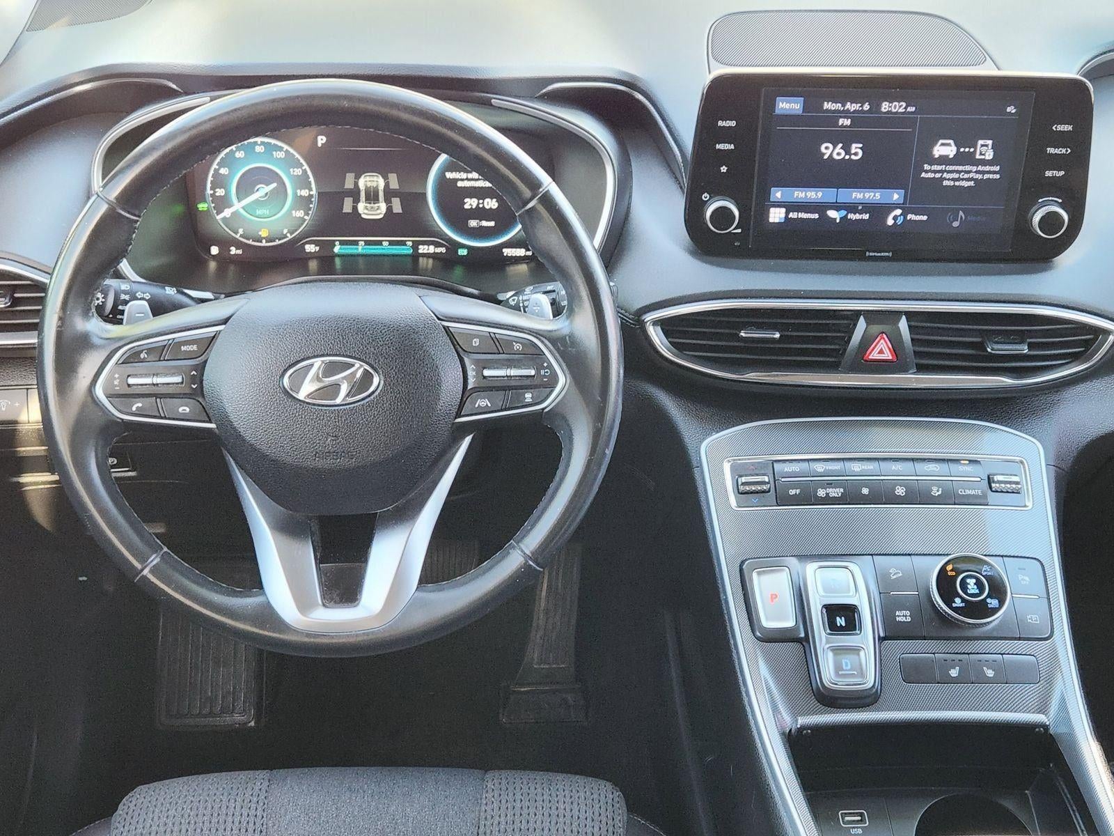 2022 Hyundai Santa Fe Hybrid Blue