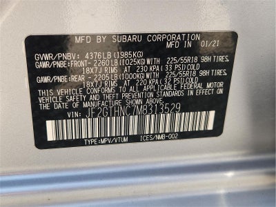 2021 Subaru Crosstrek Limited