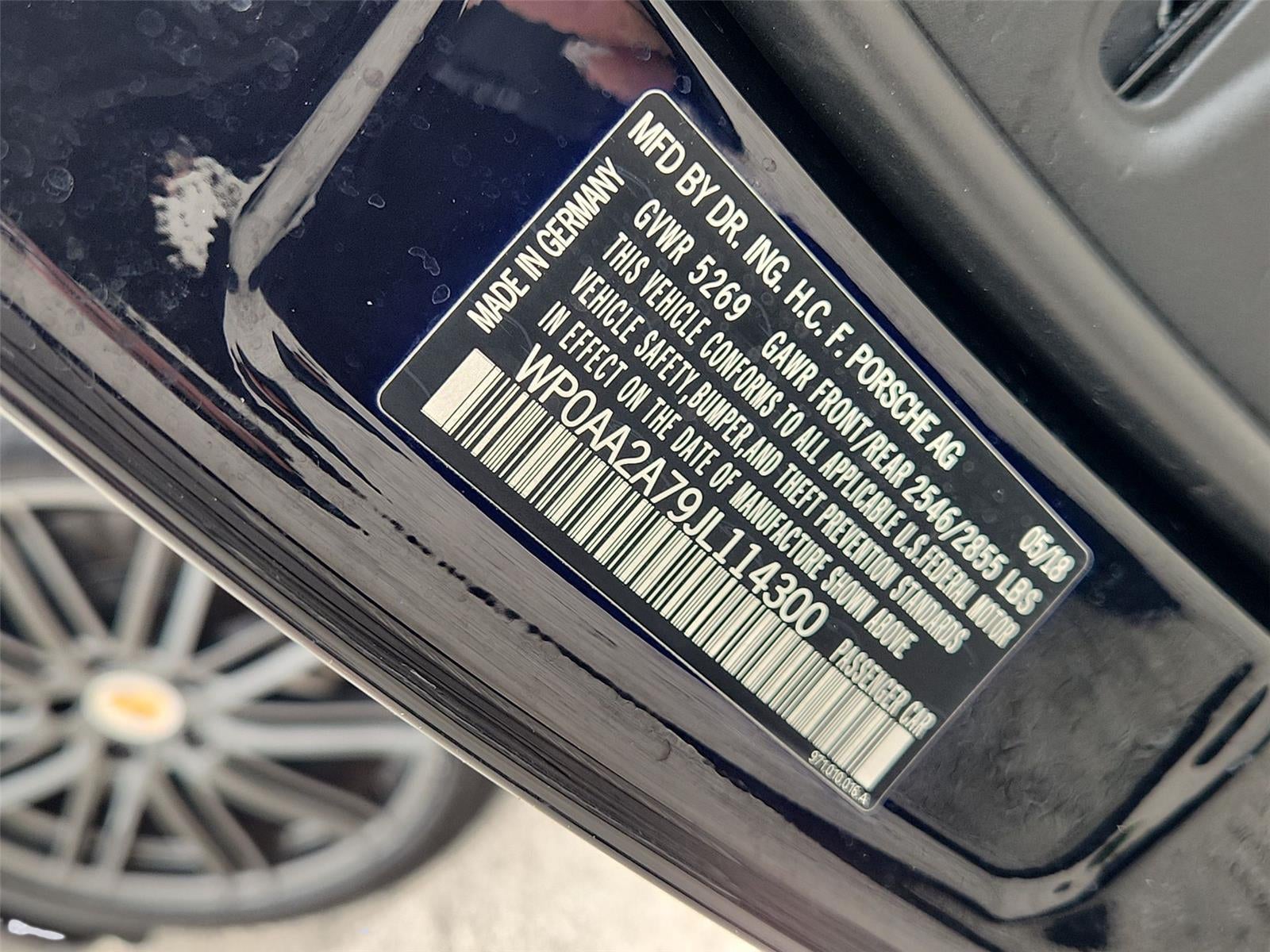 2018 Porsche Panamera 4