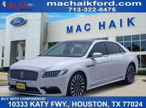 2017 Lincoln Continental Black Label