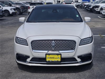 2017 Lincoln Continental Black Label