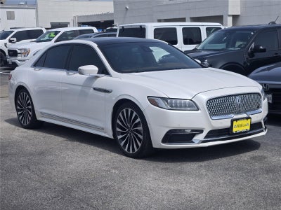 2017 Lincoln Continental Black Label
