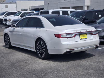 2017 Lincoln Continental Black Label