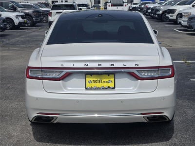 2017 Lincoln Continental Black Label