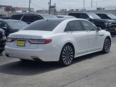 2017 Lincoln Continental Black Label