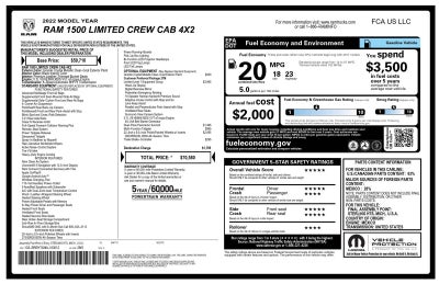 2022 RAM 1500 Limited