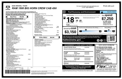 2026 RAM 1500 Big Horn