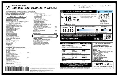 2026 RAM 1500 Lone Star
