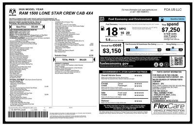 2026 RAM 1500 Lone Star