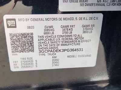 2023 Chevrolet Silverado 1500 RST